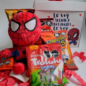 Spiderman, dulces y accesorios